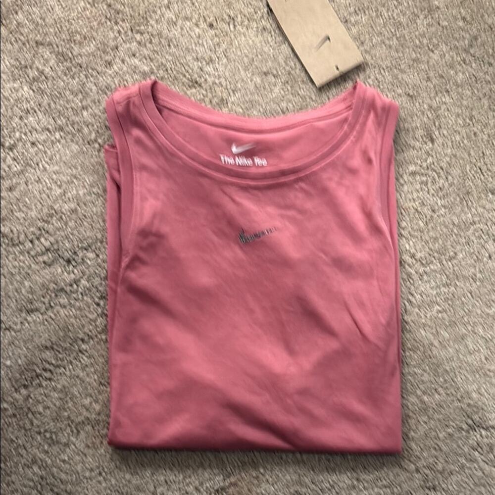 Nike Pink Sleeveless Tee